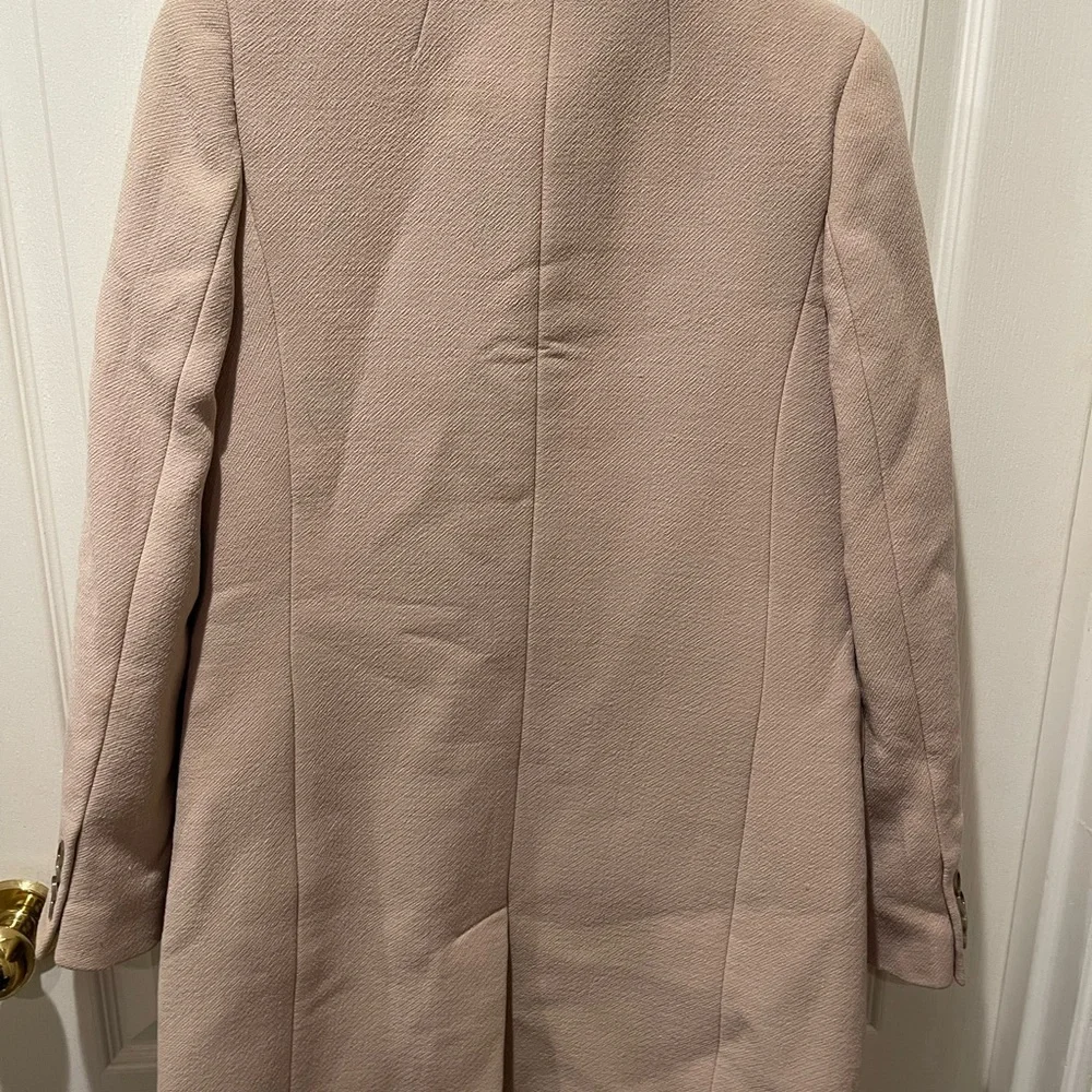 J. Crew Women's Cream Trench Coat - Picture 3 of 6